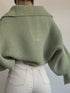 'Fable' Winged Sleeve Sweater - Celes Fashion